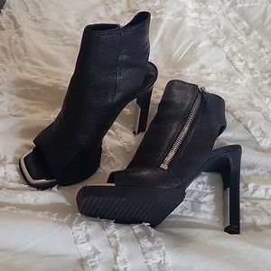 DKNY chunky heel